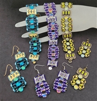 BeadSmith Digital Download Patterns - Myth of Midas Bracelet & Earrings