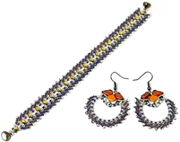 BeadSmith Digital Download Pattern - Neva Bracelet & Earrings