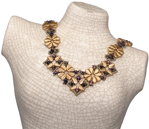 BeadSmith Digital Download Patterns - Paisley Premier Necklace
