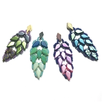 BeadSmith Digital Download Patterns - Peacock Earrings