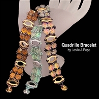 BeadSmith Digital Download Pattern - Quadrille Bracelet