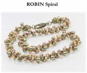 BeadSmith Digital Download Patterns - Robin Spiral