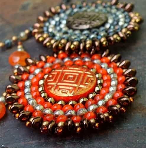 BeadSmith Digital Download Patterns - Sun Amulet