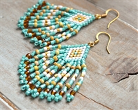 Miyuki Digital Download Delica Patterns - Fringe Earrings