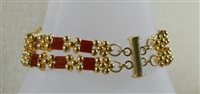 Red Panda Beads Originals Patterns - January Bracelet