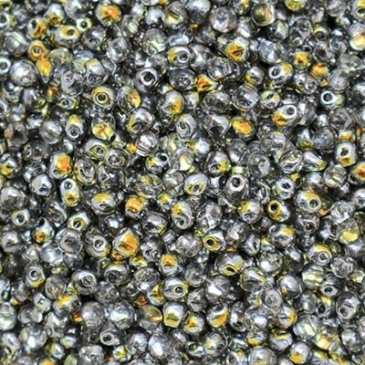 Miyuki Drop/Frings Seed Beads 3.4mm DP-4551 - Crystal Marea - 10 Grams