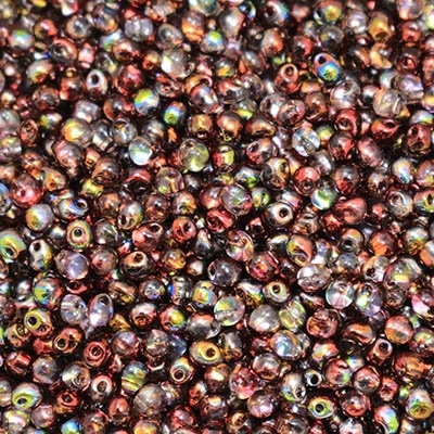 Miyuki Drop/Frings Seed Beads 3.4mm DP-4573 - Crystal Magic Wine - 10 Grams