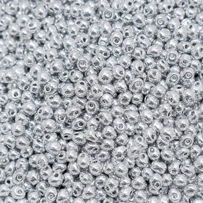 Miyuki Drop/Frings Seed Beads 3.4mm DP-55006 - Crystal Full Labrador - 10 Grams
