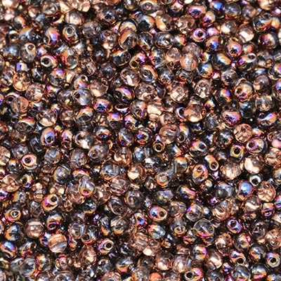 Miyuki Drop/Frings Seed Beads 3.4mm DP-55011 - Crystal Sliperit - 10 Grams