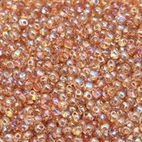 Miyuki Drop/Frings Seed Beads 3.4mm DP-55022 - Crystal Orange Rainbow - 10 Grams