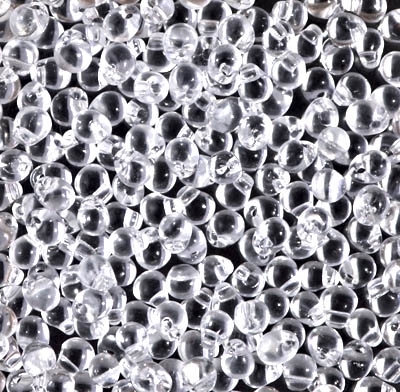 [ OR ] Miyuki Drop/Fringe Seed Beads 3.4mm DP131 T Clear