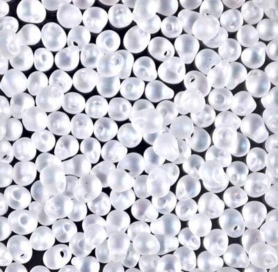 [ OR ] Miyuki Drop/Fringe Seed Beads 3.4mm DP131FR TR MA Clear