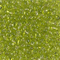 Miyuki Drop/Fringe Seed Beads 3.4mm DP14 TSL Lime Green