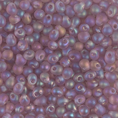 Miyuki Drop/Fringe Seed Beads 3.4mm DP142FR TR MA Amethyst