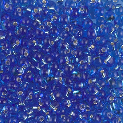 Miyuki Drop/Fringe Seed Beads 3.4mm DP19 TSL Sapphire Blue