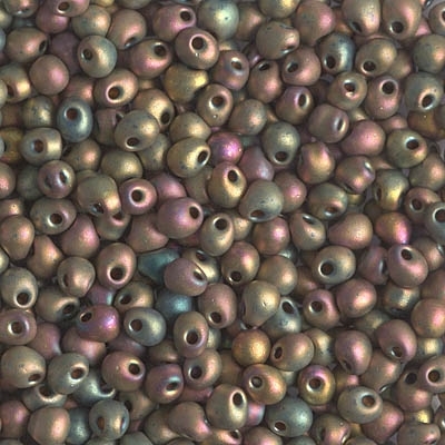 Miyuki Drop/Fringe Seed Beads 3.4mm DP2035 MA MR Khaki
