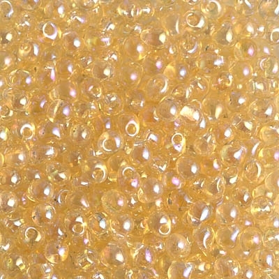 [ OR ] Miyuki Drop/Fringe Seed Beads 3.4mm DP251 TR Gold