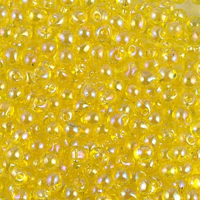 Miyuki Drop/Fringe Seed Beads 3.4mm DP252 TR Yellow