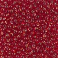 Miyuki Drop Seed Beads 2.8mm DP28-11 TSL Ruby