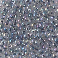 Miyuki Drop/Fringe Seed Beads 3.4mm DP283 ICL R Noir/Crystal