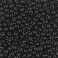 Miyuki Drop/Fringe Seed Beads 3.4mm DP401F OP MA Black