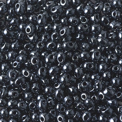 Miyuki Drop/Fringe Seed Beads 3.4mm DP451 M Hematite