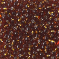 Miyuki Drop/Fringe Seed Beads 3.4mm DP5 TSL Dk Golden Brown
