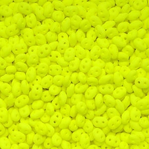 DU0525121 - SuperDuo 2.5X5mm Neon Yellow- 8 Grams