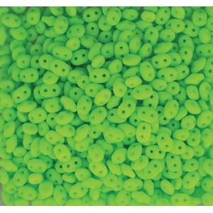 DU0525142 - SuperDuo 2.5X5mm Neon Lime - 8 Grams