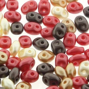 DU05MIX101 - SuperDuo 2.5X5mm  Chocolate Covered Cherries Mix - 8 Grams