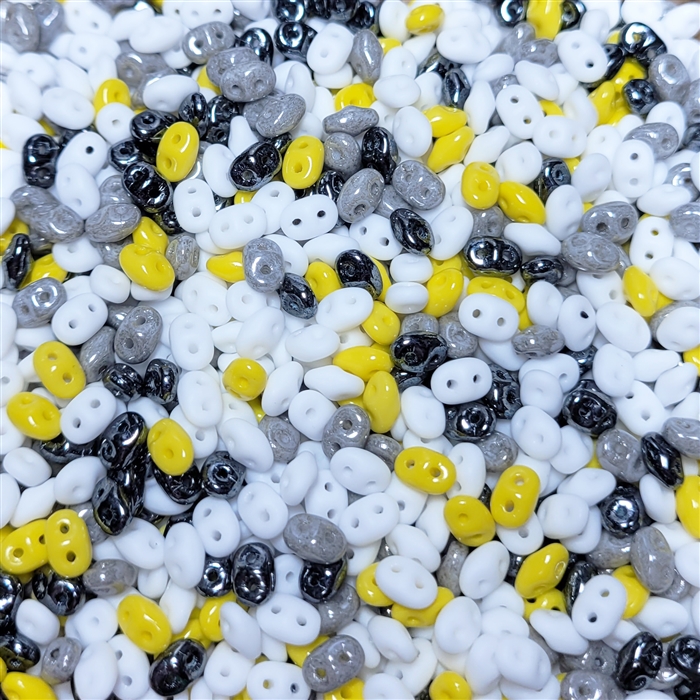 DU05MIX118 - SuperDuo 2.5X5mm  Limoncello Mix - 8 Grams