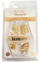 Basic Elements Findings Assortment - Gold Plated