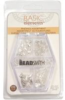 Basic Elements Findings Assortment - Silver Plated