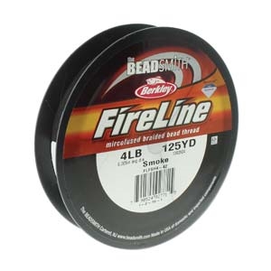 [ 7-1-A-2 ] FireLine 4LB/Size B 125YD Crystal