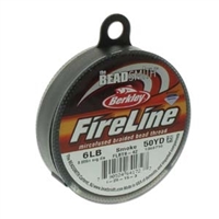 FireLine 6LB/Size D 50YD Smoke