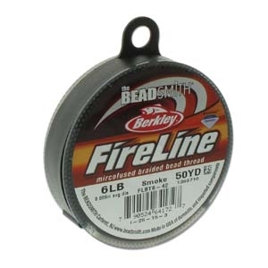 FireLine 6LB/Size D 50YD Smoke