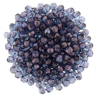 FP2-15726 - Firepolish 2mm : Luster - Transparent Amethyst - 25 pieces