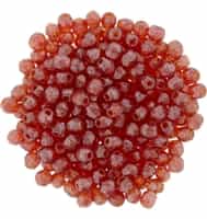 FP2-S9C9008 - Firepolish 2mm : Flash Pearl - Siam Ruby - 25 pieces