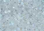 Firepolish 3mm : FP3-00030-28783 - Crystal Etched AB Full - 25 Count