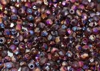 Firepolish 3mm : FP3-00030-29583 - Crystal Etched Sliperit Full - 25 Count