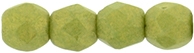 [ 1-1-F-2 ] Firepolish 3mm : FP3-PS1005 - Pacifica - Avocado - 25 Count