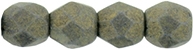 [ 1-1-F-2 ] Firepolish 3mm : FP3-PS1007 - Pacifica - Poppy Seed - 25 Count