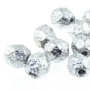 Firepolish 4mm: FP4-00030-27080 - Crystal Etched Labrador Full - 25 pieces