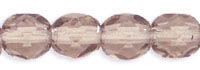 English Cut Round 4mm: FP4-14215 - Luster - Light Copper Amethyst - 25 pieces