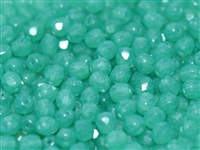 Firepolish 4mm : FP4-20052 - Seafoam Green - 25 Count