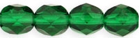 Firepolish 4mm: FP4-5014 - Green Emerald - 25 pieces