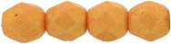 [ 1-1-F-2 ] Firepolish 4mm : FP4-PS1004 - Pacifica - Tangerine - 25 Count