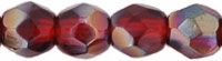 Firepolish 4mm: FP4-Z9009 - Ruby - Celsian - 25 pieces