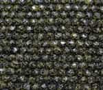 Firepolish 6mm: FP6-23980-45701 - Tweedy Yellow - 25 Bead Strand