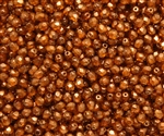 Firepolish 6mm: FP6-29253 - Halo - Sandalwood - 25 pieces